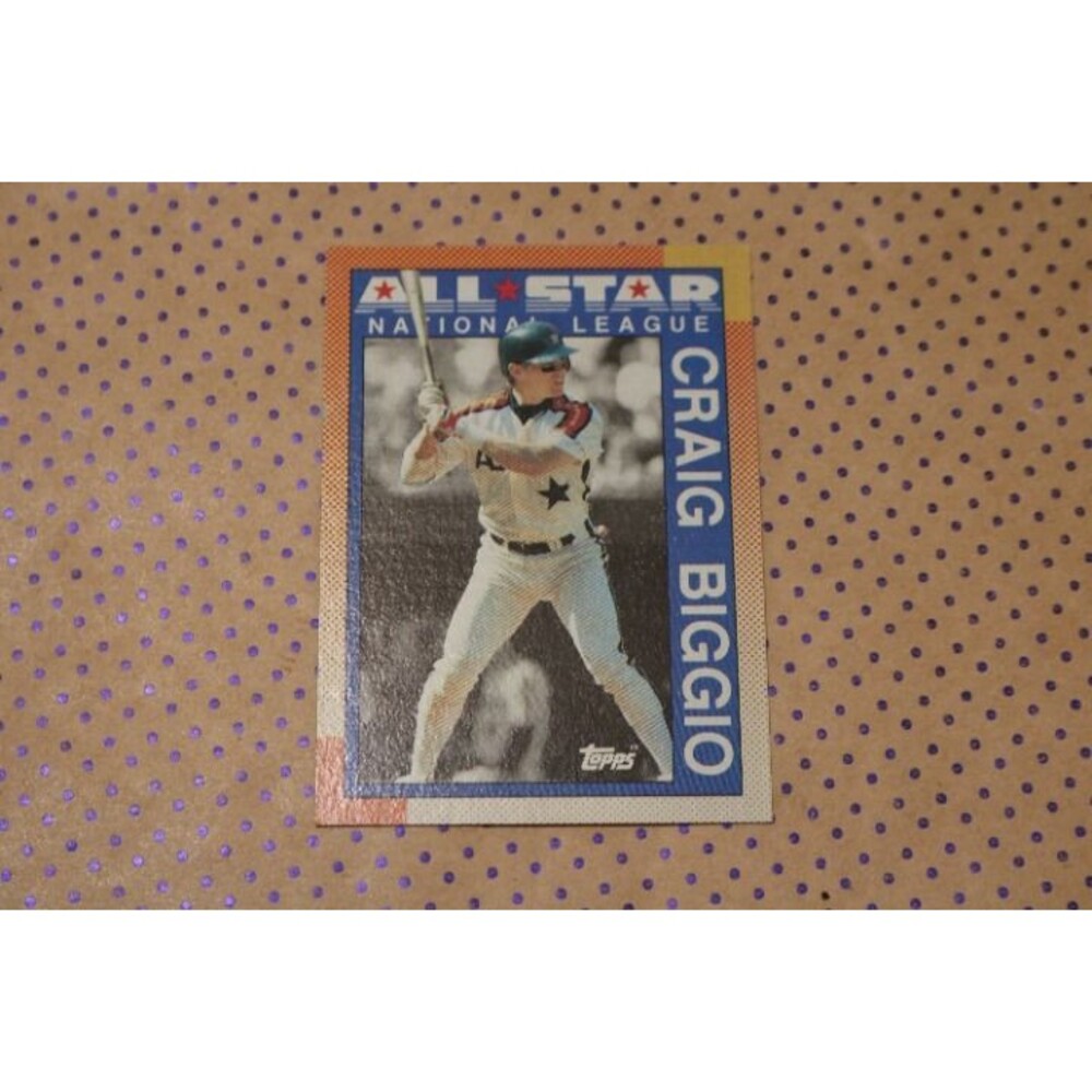 Craig Biggio #404 Baseball Card (1990)